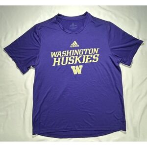 Adidas Creator Tee Washington Huskies mens‎ large NWT with flaw